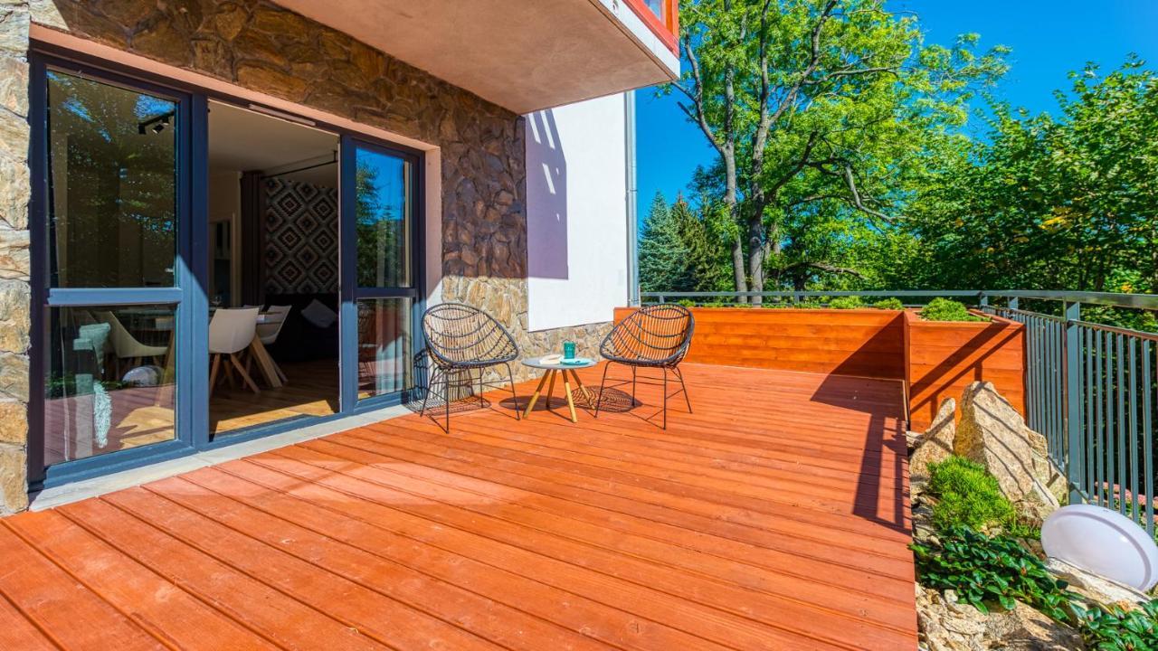 Apartament Garden Z Sauna Holiday Mountain Residence - 5D Apartamenty Świeradów-Zdrój Dış mekan fotoğraf